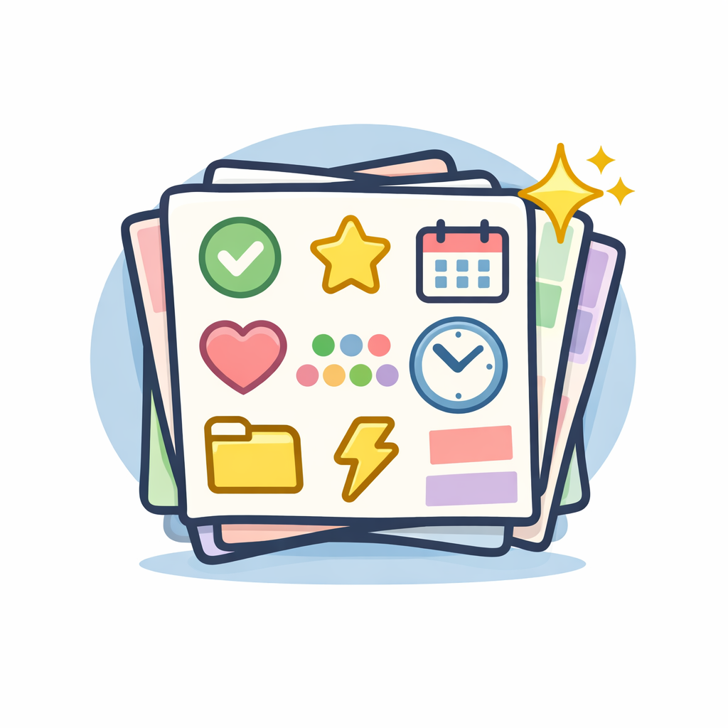 Sticker & Icon Mega Bundle