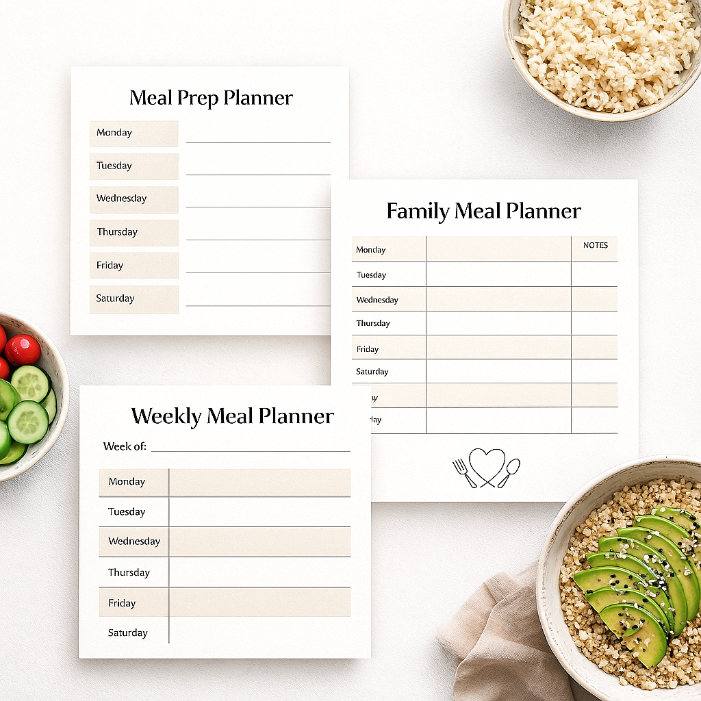 Meal Planning Mini Kit