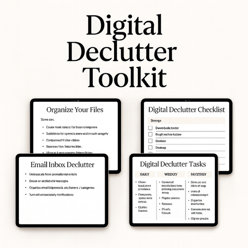 Digital Declutter Toolkit