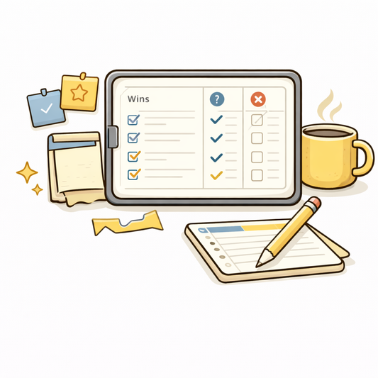Minimal Weekly Review System