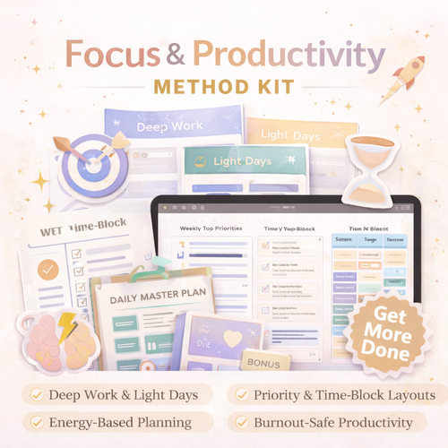 Focus & Productivity Method Kit