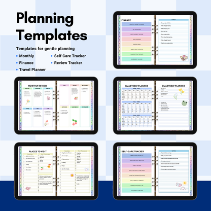 All-in-One Aesthetic Paper-to-Digital Planner