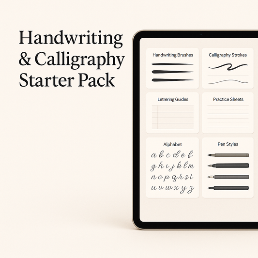 Handwriting & Calligraphy Starter Pack