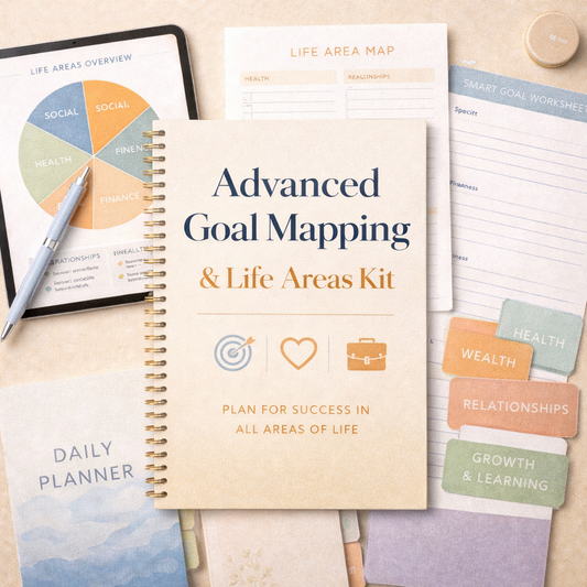 Advanced Goal Mapping & Life Areas Kit