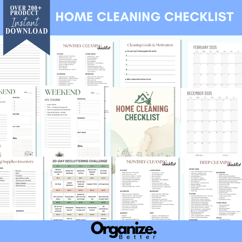 Home Cleaning planner : Free Today