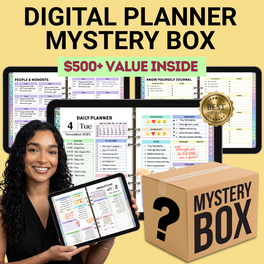 Digital Planner Mystery Box