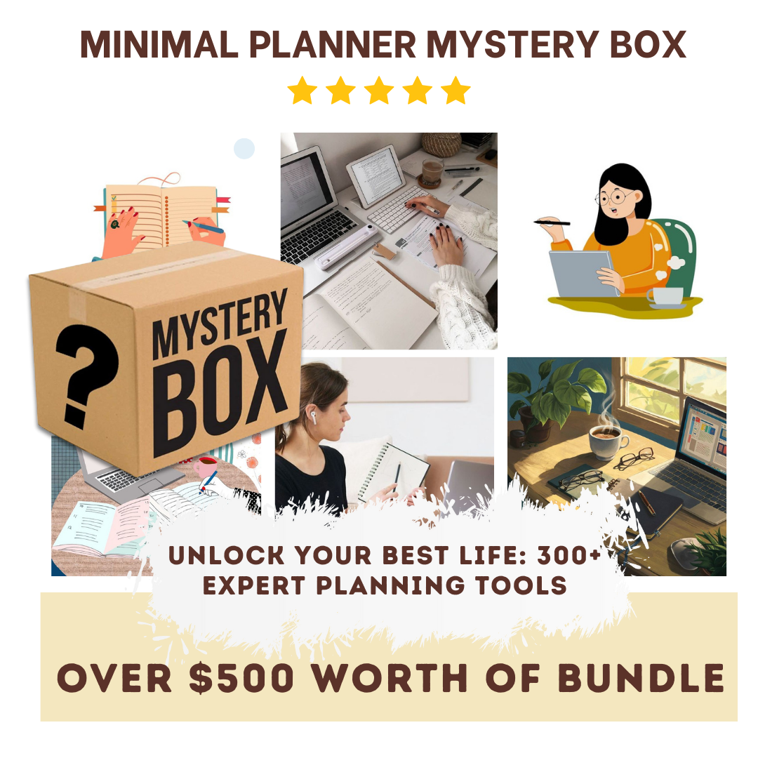 Minimal Planner Mystery Box